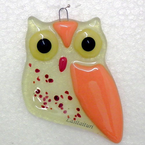 Lasip&ouml;ll&ouml; oranssi-keltainen